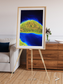 Coastal Fragments, Island Rebound Framed & Mounted Print