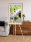 Folded Ridges, Kilimanjaro Framed & Mounted Print