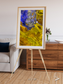 Saline Patterns, Lake Disappointment Framed & Mounted Print