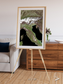 Tidal Patterns, Mediterranean Sea Framed & Mounted Print