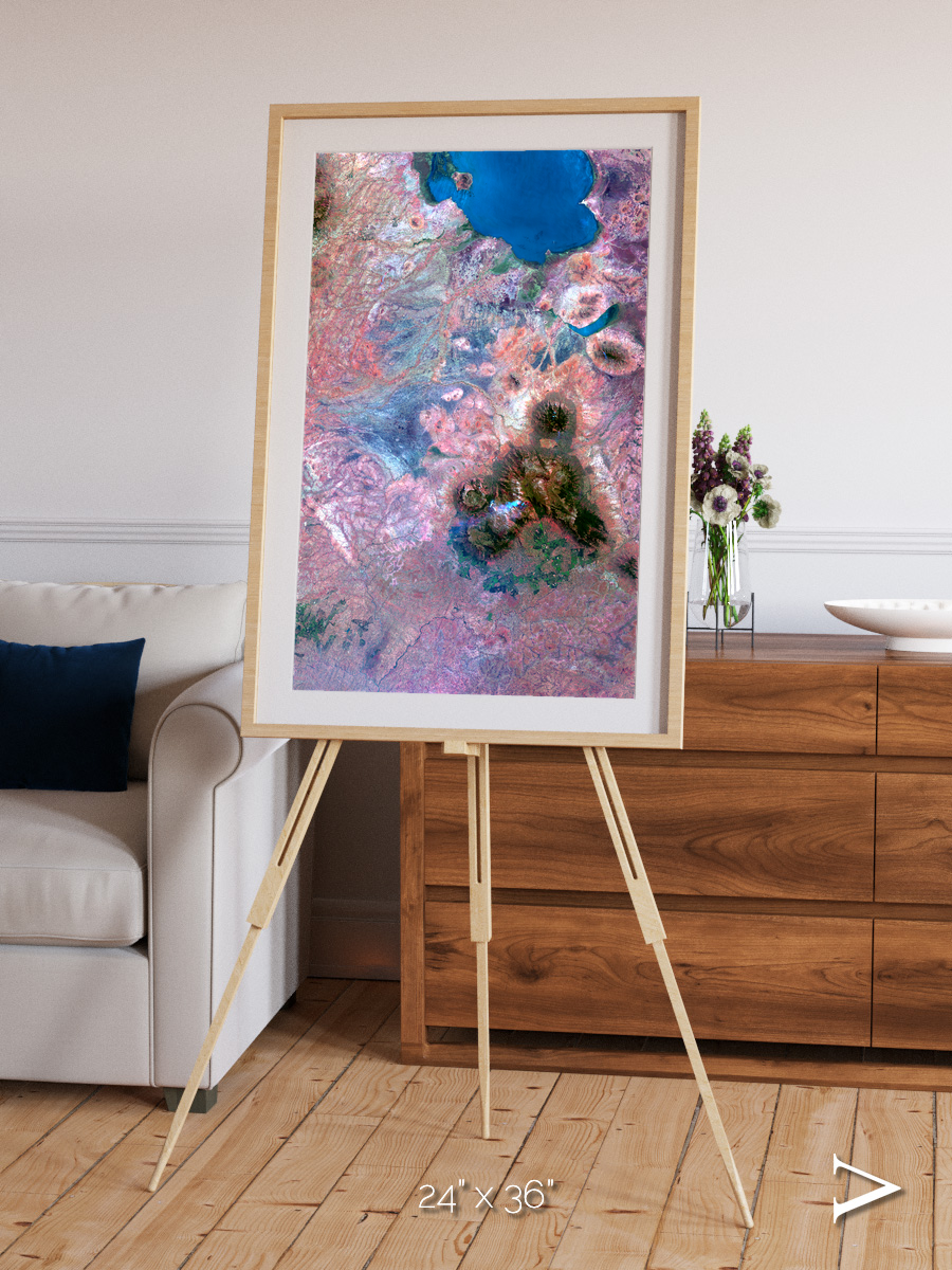 Highlands of Mulanje, Malawi Framed & Mounted Print