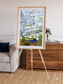 Islands in Blue, Niger River Framed & Mounted Print