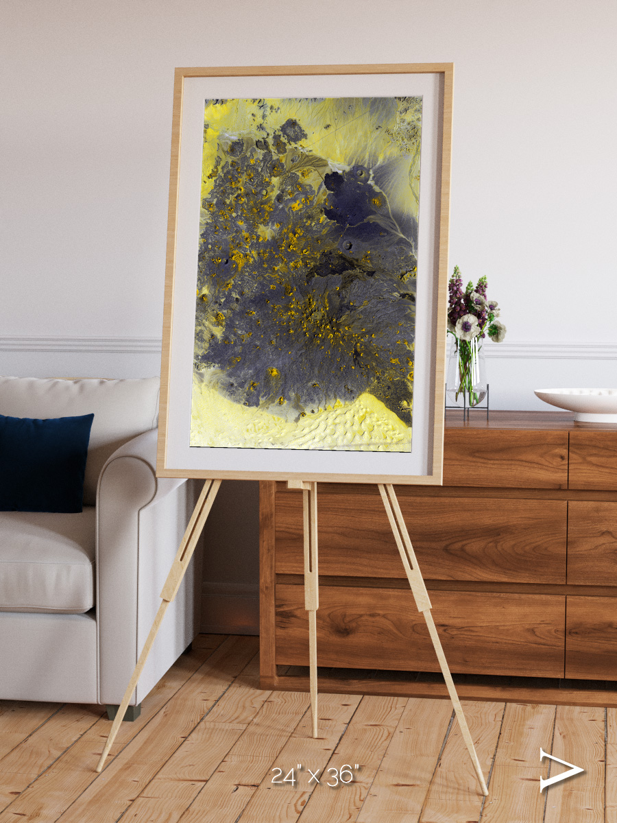 Dormant Giants, Pinacate Volcano Field Framed & Mounted Print