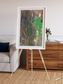 Channel Lines, Barreal Blanco Framed & Mounted Print