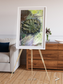 Windwritten Dunes, Brandberg Massif Framed & Mounted Print