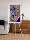 Wetland Mosaic, Cabo San Antonio Framed & Mounted Print
