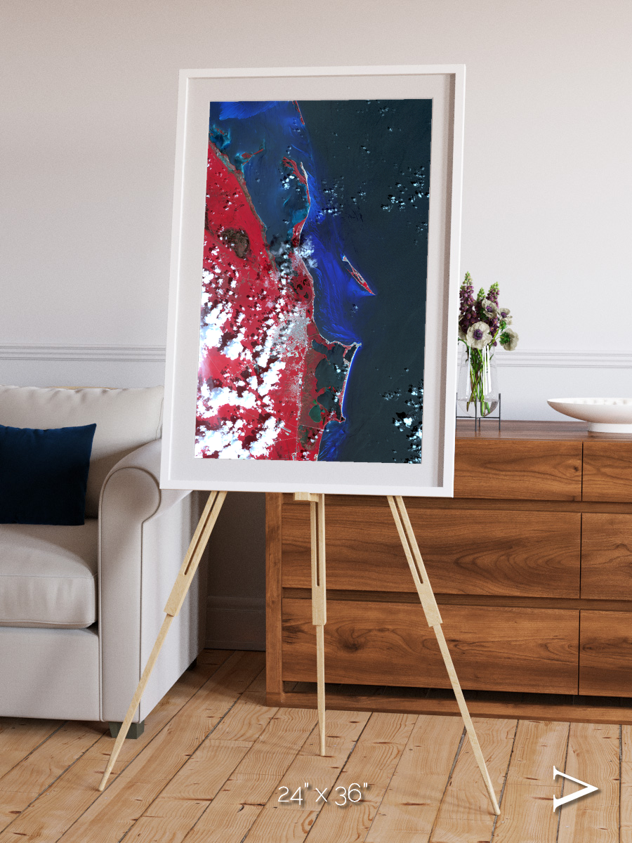 Living Edge, Cancun Framed & Mounted Print