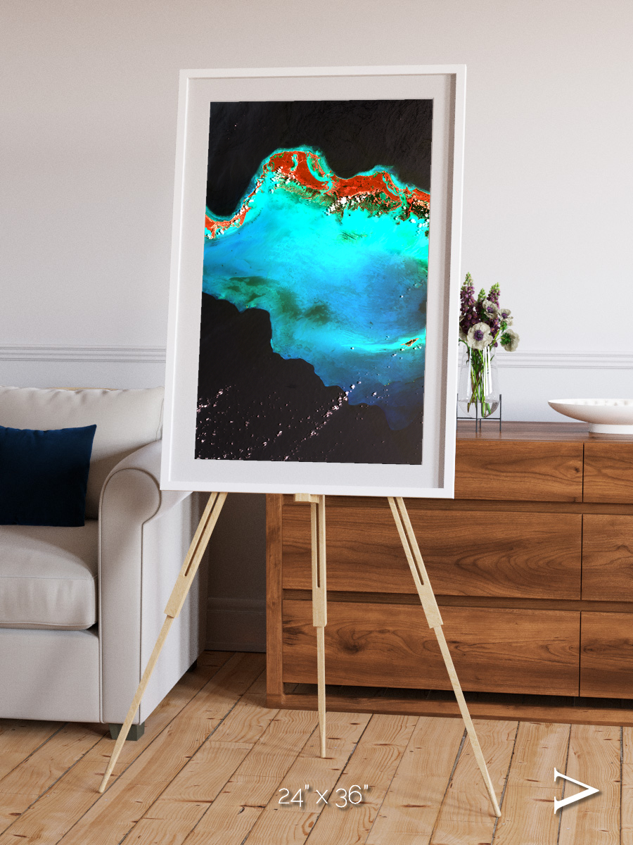 Arctic Outpost, Caribbean Luxury Framed & Mounted Print