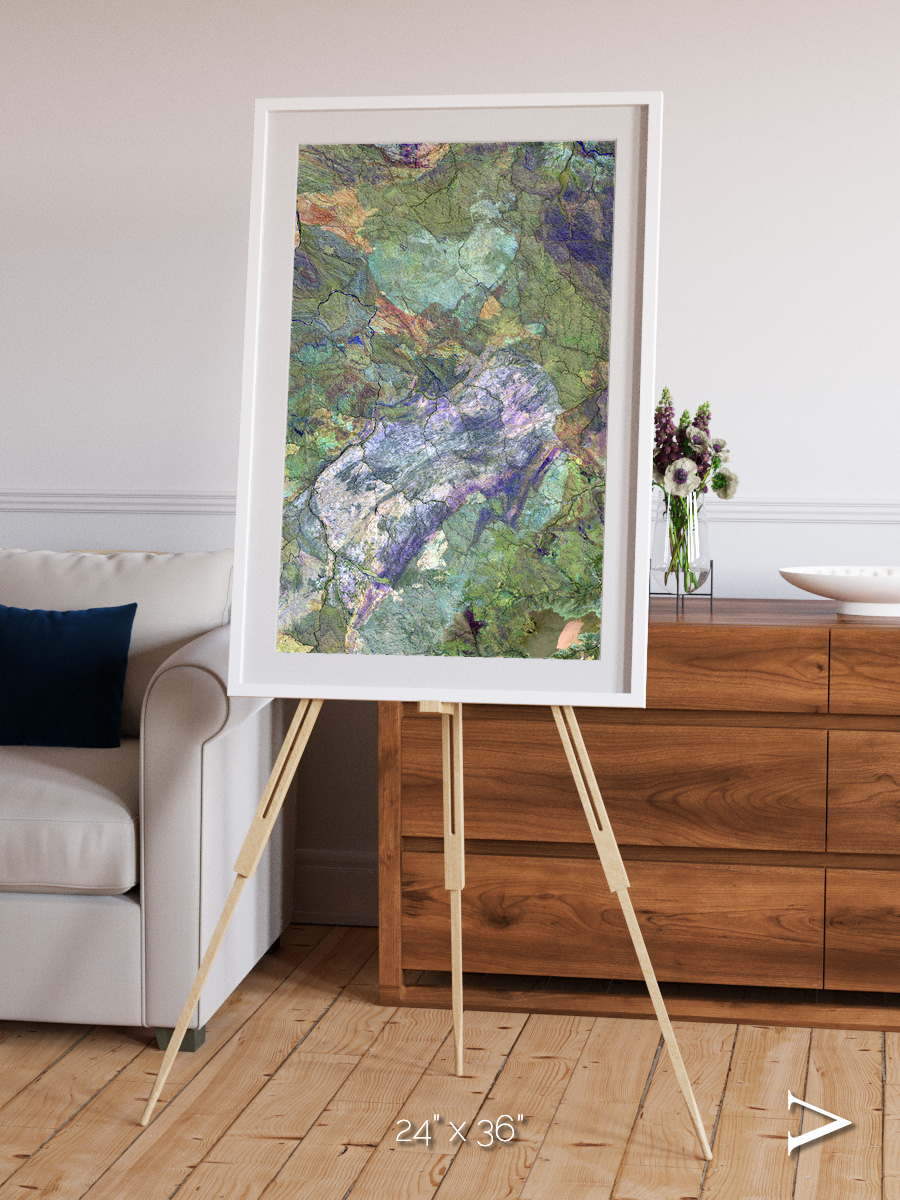 Sands in Motion, Great Sandy Desert Framed & Mounted Print