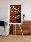 Striped Coast, Eyjafjörður Framed & Mounted Print