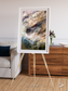 Lava Lines, Impact Framed & Mounted Print