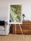 Channel Lines, Konari Iran Framed & Mounted Print