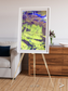 Lake Lines, Lake Amadeus Framed & Mounted Print