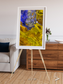 Saline Patterns, Lake Disappointment Framed & Mounted Print