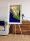 Windwritten Sands, Mexico and Central America Framed & Mounted Print