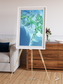 Arid Mosaic, Mississippi River Delta Framed & Mounted Print