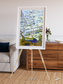 Islands in Blue, Niger River Framed & Mounted Print