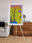 Glacial Ribbons, Chaunskaya Bay Framed & Mounted Print