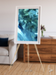 Heat Scars, Volcanoes Framed & Mounted Print