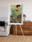 Atmospheric Patterns, Von Karman Vortices Framed & Mounted Print