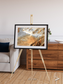 Etched Sands, Algerian Sahara Framed & Mounted Print