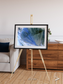 Sunlit Dunes, Alluvial Fan Framed & Mounted Print