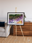 Saline Patterns, Bogda Mountains Framed & Mounted Print