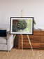 Windwritten Dunes, Brandberg Massif Framed & Mounted Print