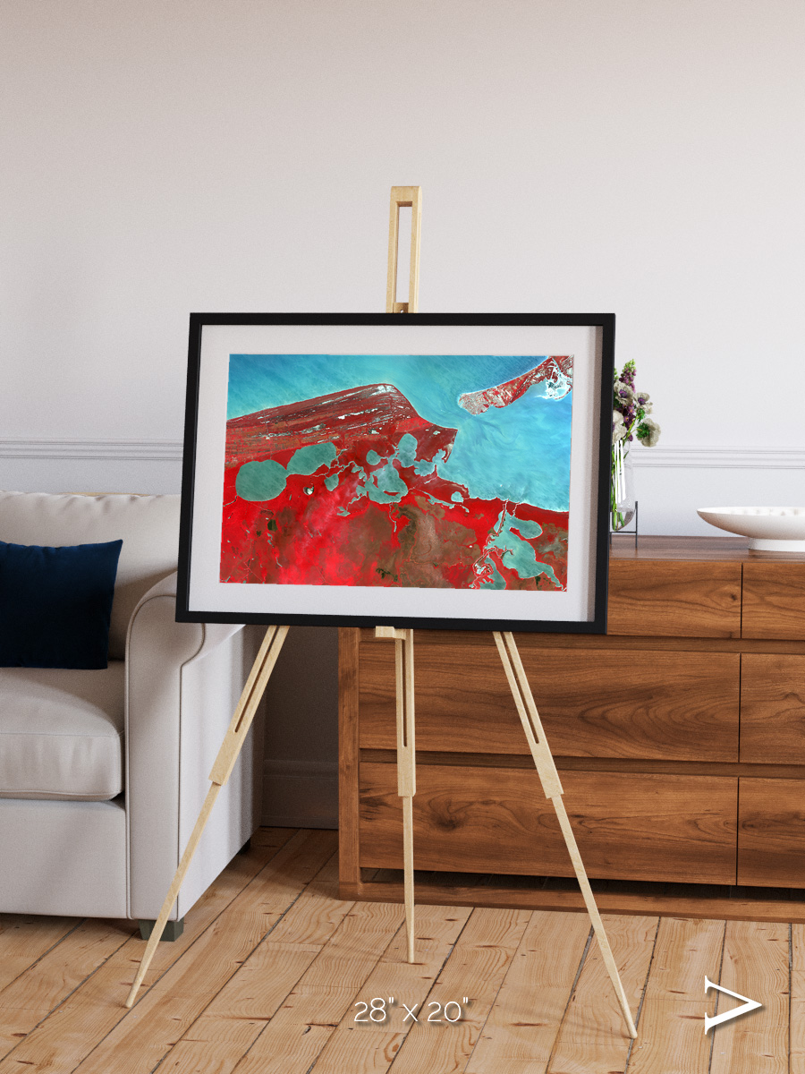 Remote Shores, Campeche Framed & Mounted Print