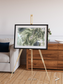Rugged Relief, Coahuila Mexico Framed & Mounted Print