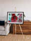 Lava Lines, Colima Volcano Framed & Mounted Print