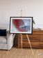 Wind Signatures, Empty Quarter Framed & Mounted Print