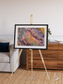 Echoes of Water, Western Desert Framed & Mounted Print
