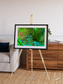 Linear Dunes, Florida Everglades Framed & Mounted Print