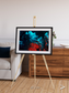 Island Sanctuary, Ghostly Grease Ice Framed & Mounted Print