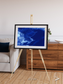 Wind Signatures, Ice Stars Framed & Mounted Print