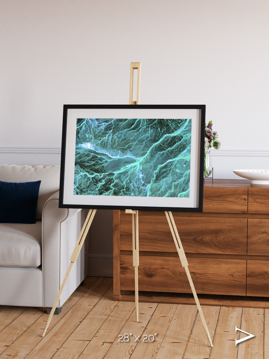 Waterways, Jordan Framed & Mounted Print