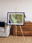 Channel Lines, Konari Iran Framed & Mounted Print