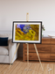 Saline Patterns, Lake Disappointment Framed & Mounted Print