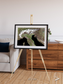 Tidal Patterns, Mediterranean Sea Framed & Mounted Print