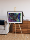 Braided Delta, Parana River Delta Framed & Mounted Print