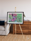 Ice River, Yellowknife Wetlands Framed & Mounted Print