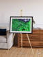 Polar Flow, Yukon Delta Framed & Mounted Print