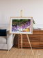 Saline Patterns, Bogda Mountains Framed & Mounted Print