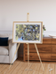 Lava Lines, Chilean Volcanoes Framed & Mounted Print