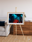 Island Sanctuary, Ghostly Grease Ice Framed & Mounted Print