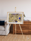 Salt Mirror, Great Salt Desert Framed & Mounted Print