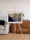 Fire Fields, Harrat Al Birk Framed & Mounted Print