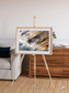 Lava Lines, Impact Framed & Mounted Print
