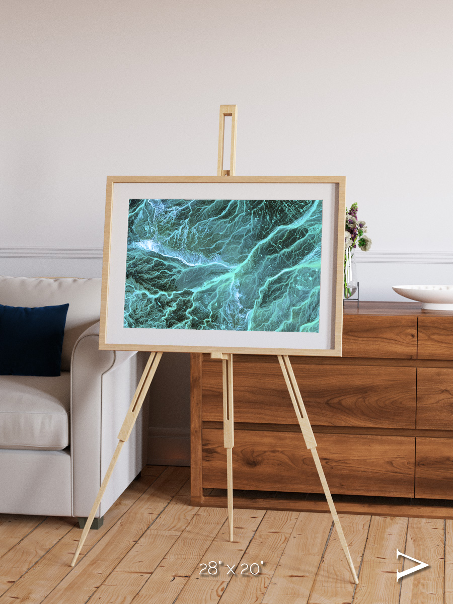 Waterways, Jordan Framed & Mounted Print